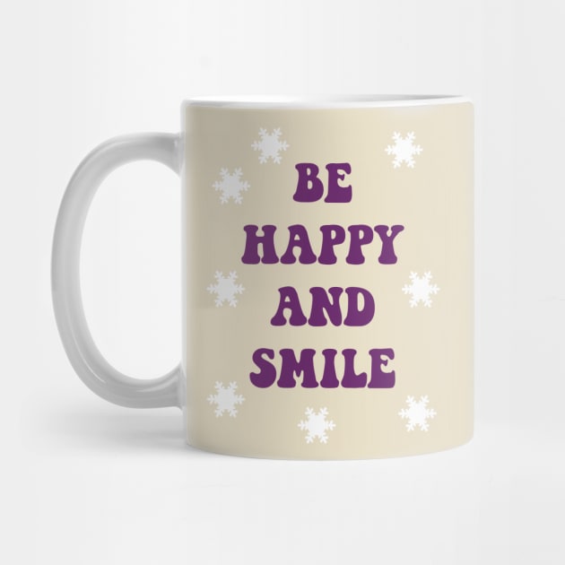be happy and smile by mycko_design